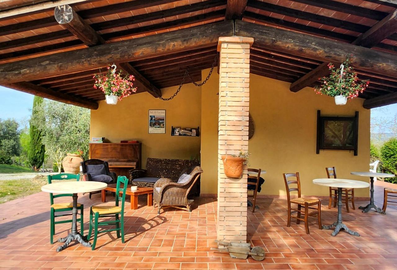 Agriturismo Lucertola Montecatini Val di Cecina Kültér fotó