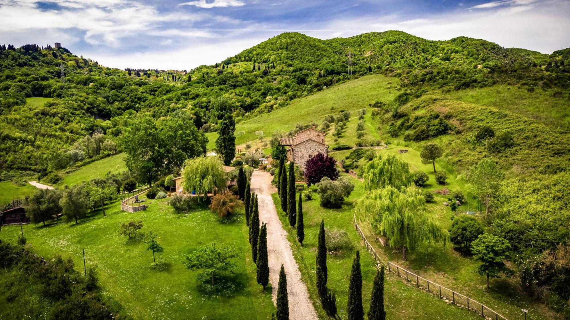 Agriturismo Lucertola Montecatini Val di Cecina Kültér fotó
